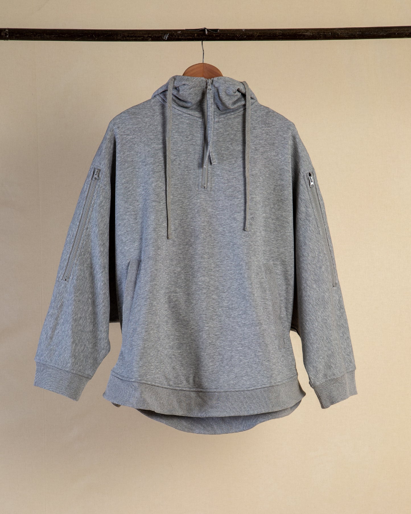Grey Cape Town Poncho