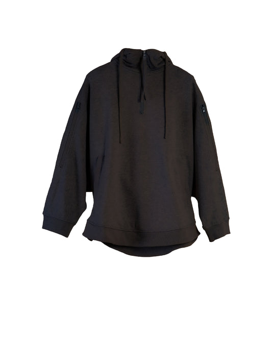 Cape Town Poncho Black