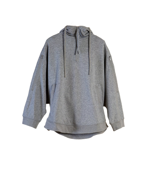 Cape Town Poncho Grey