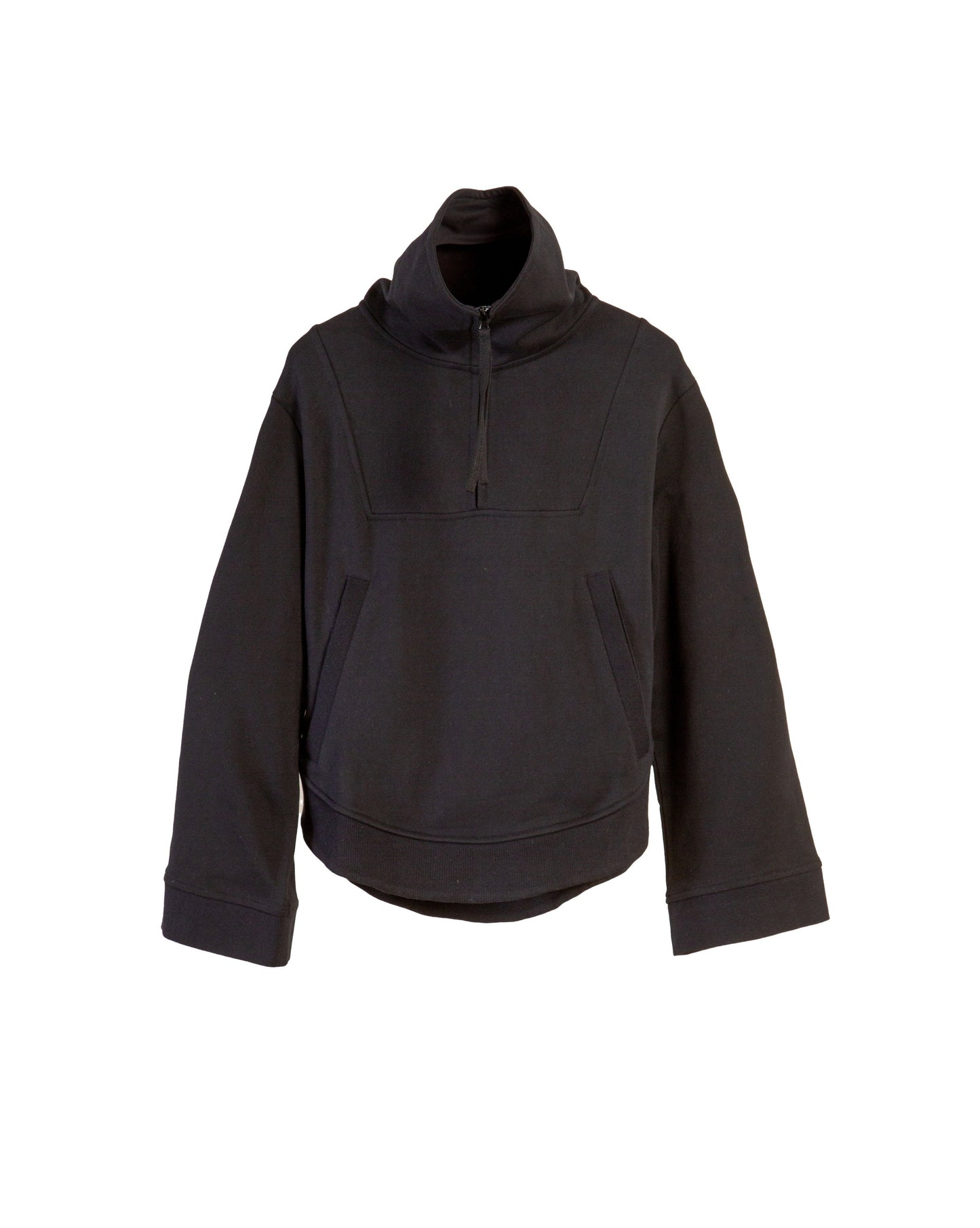 Half Zip Funnel Neck Sweatshirt by Mind Less