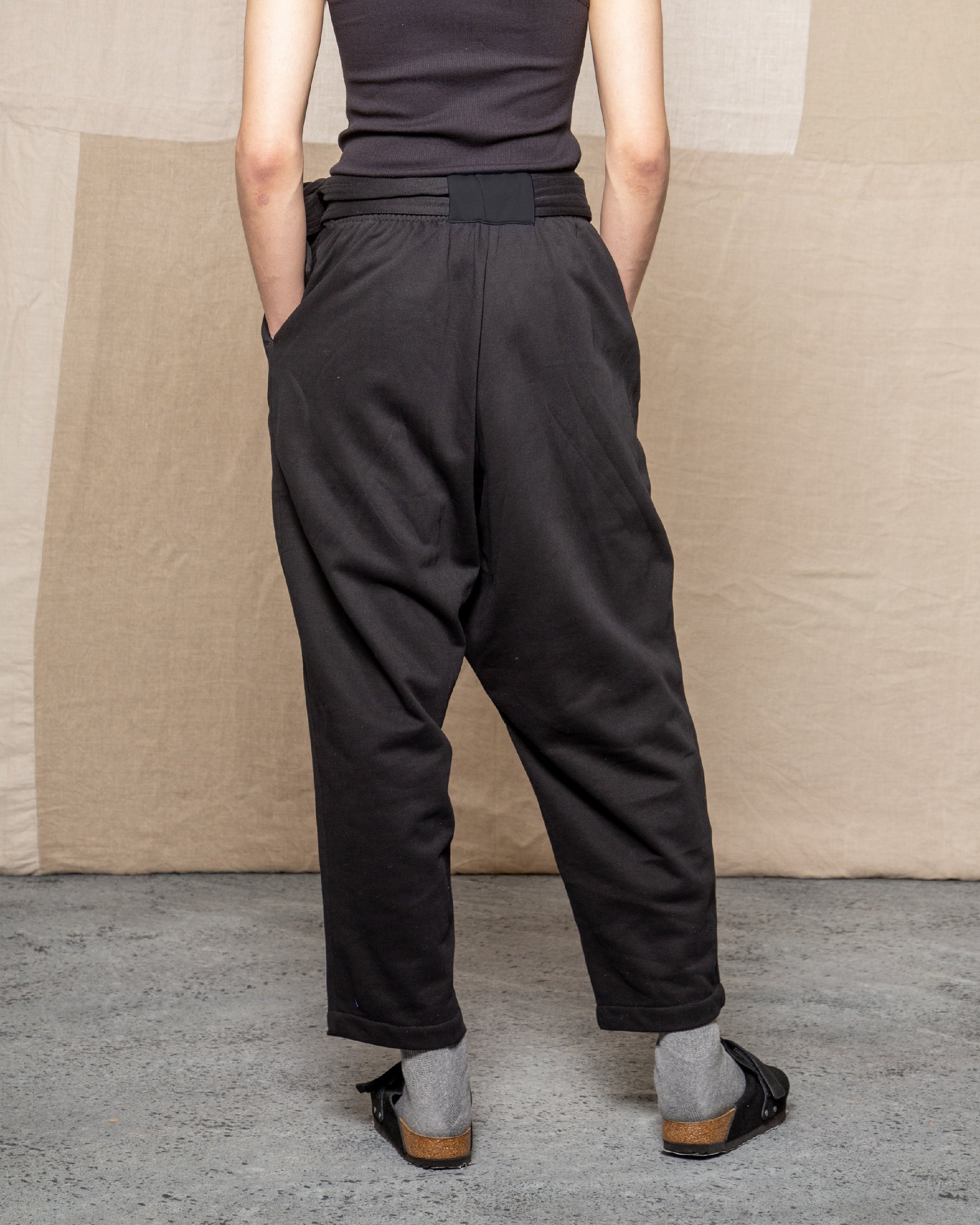 Back View of Black Sarong Pant by Mind Less